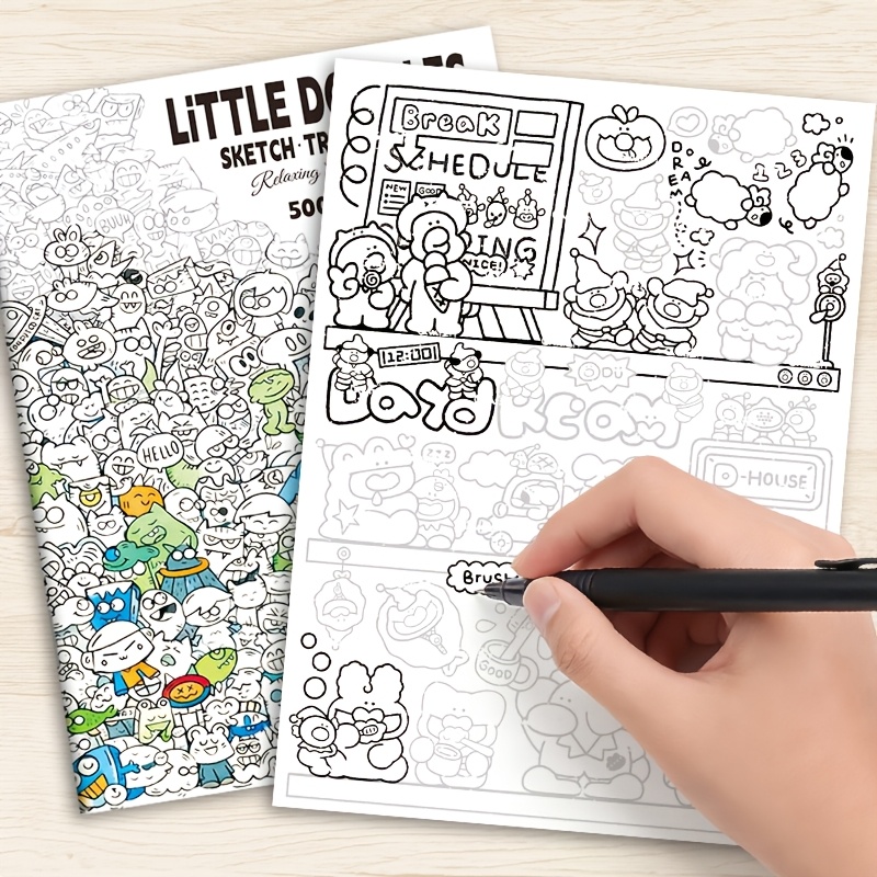 Livro de colorir com desenhos - Adult Coloring Book Stress Relief avaliação e preço
