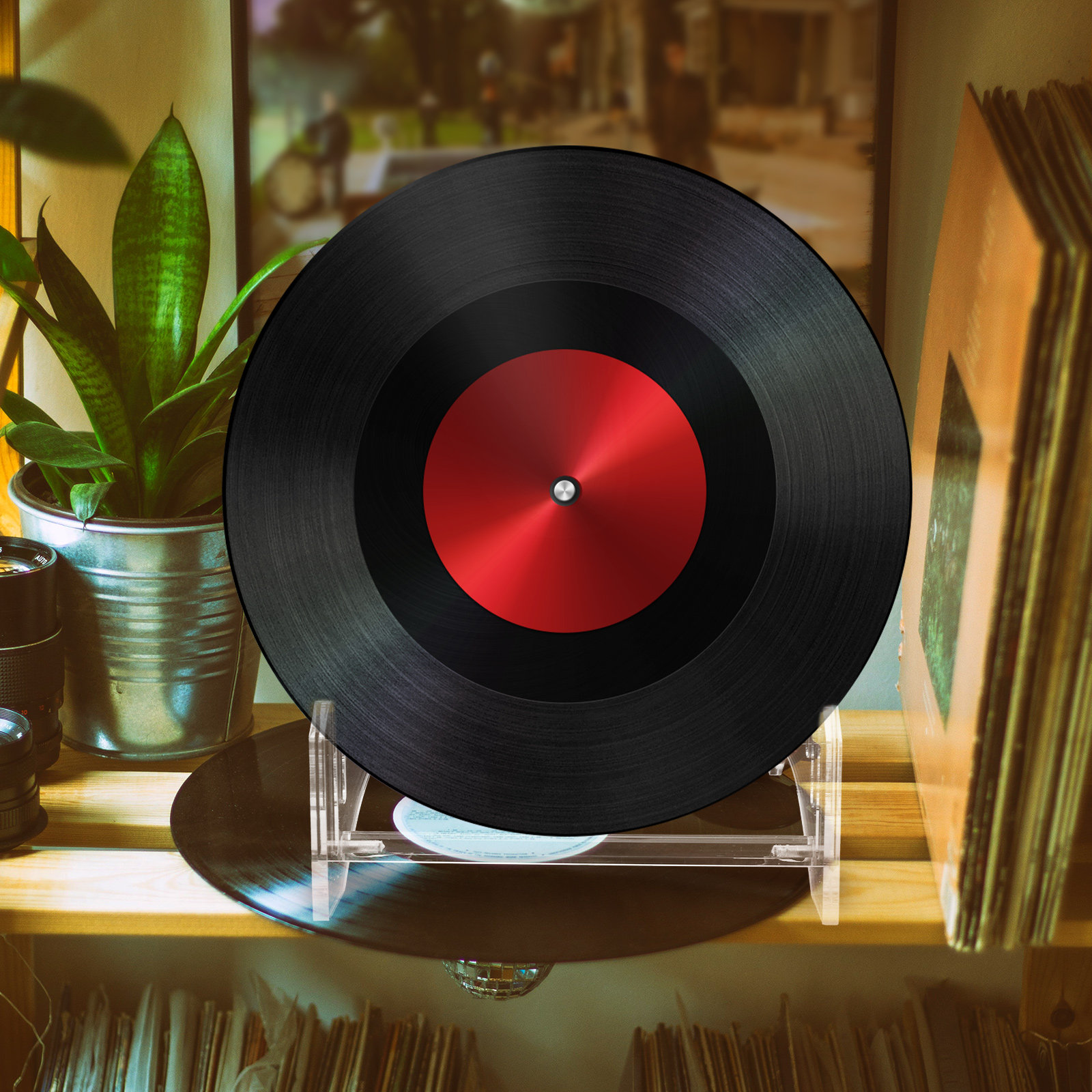 Magazines - Suporte de Exibição de Discos de