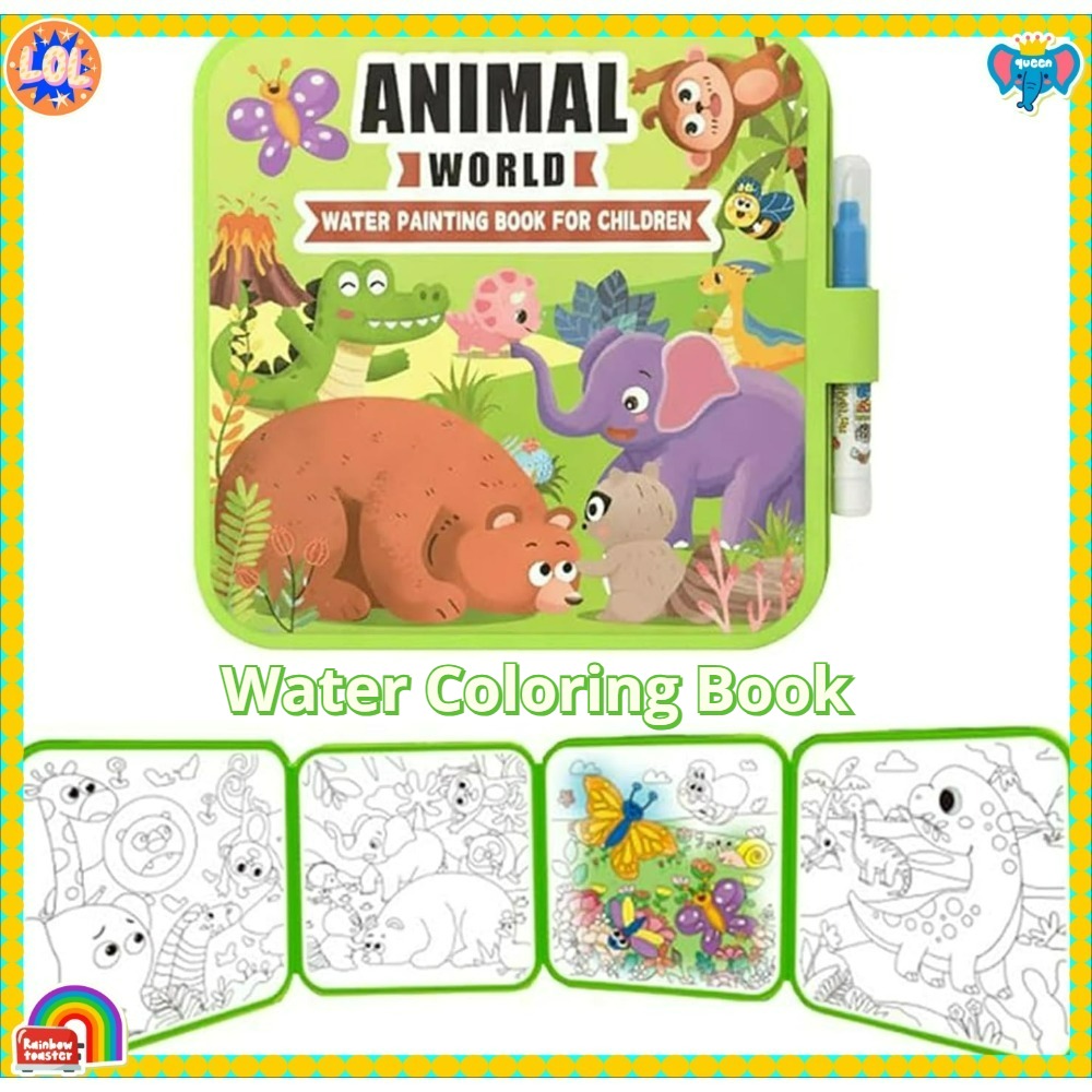 Conjunto de livro mágico para - Reusable Water Magic Coloring Book avaliação e preço