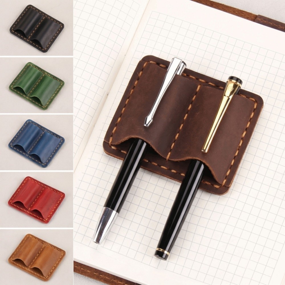Suporte Duplo Vintage de Couro - Mini Pocket Thermal Printer Paper Roll avaliação e preço