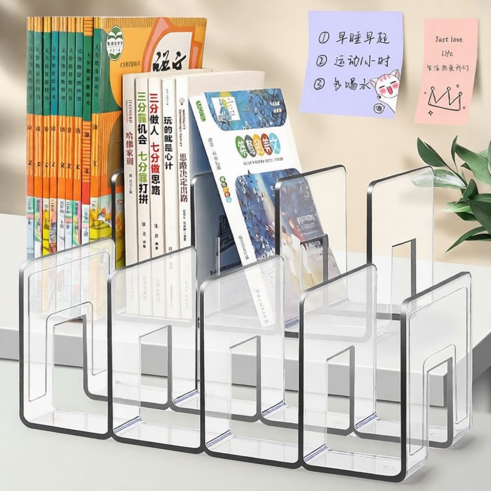Organizador de mesa em acrílic - Clear Acrylic Book Stand Holder avaliação e preço