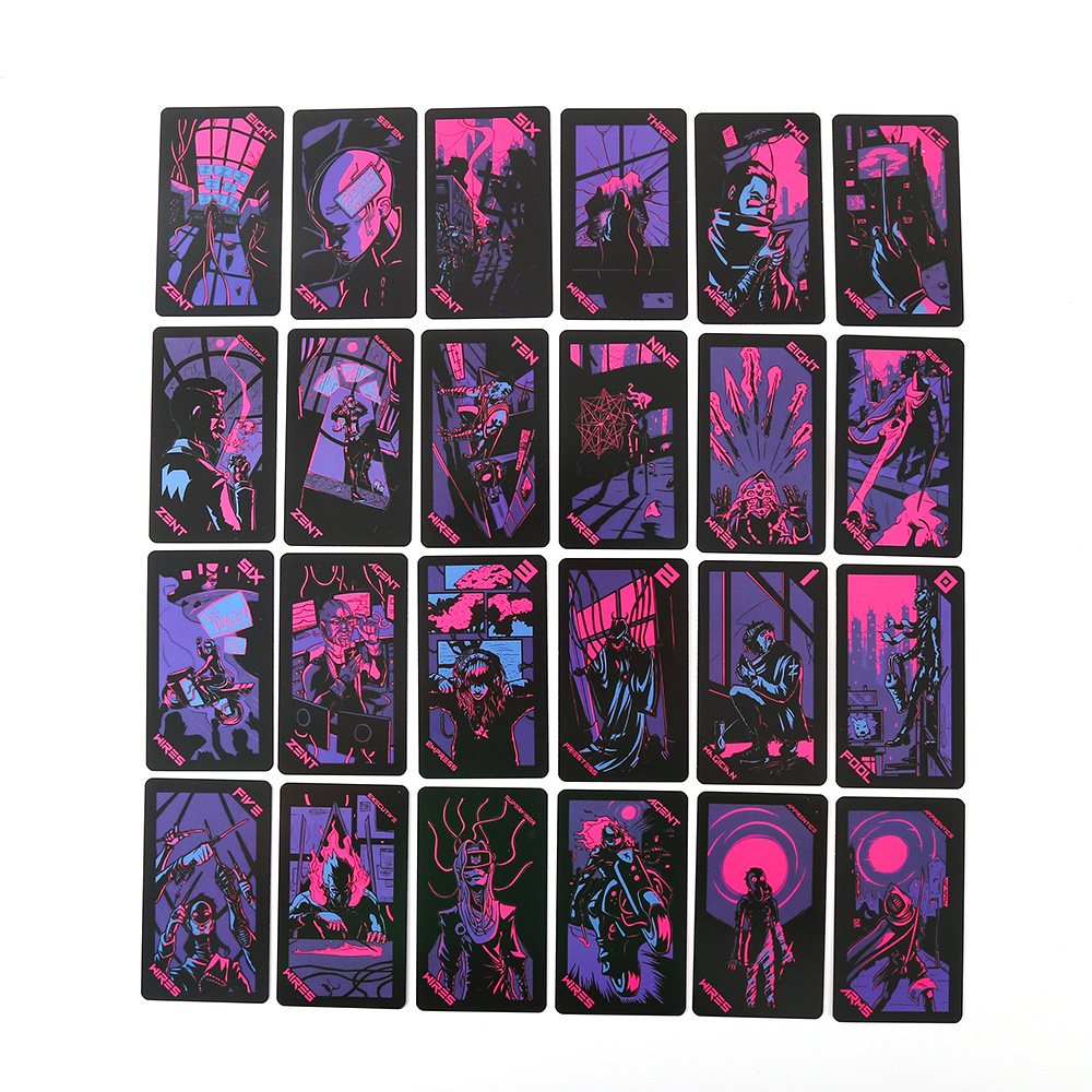 Cartas de Tarot Neon Moon com  - Tarot Deck With Guidebook avaliação e preço