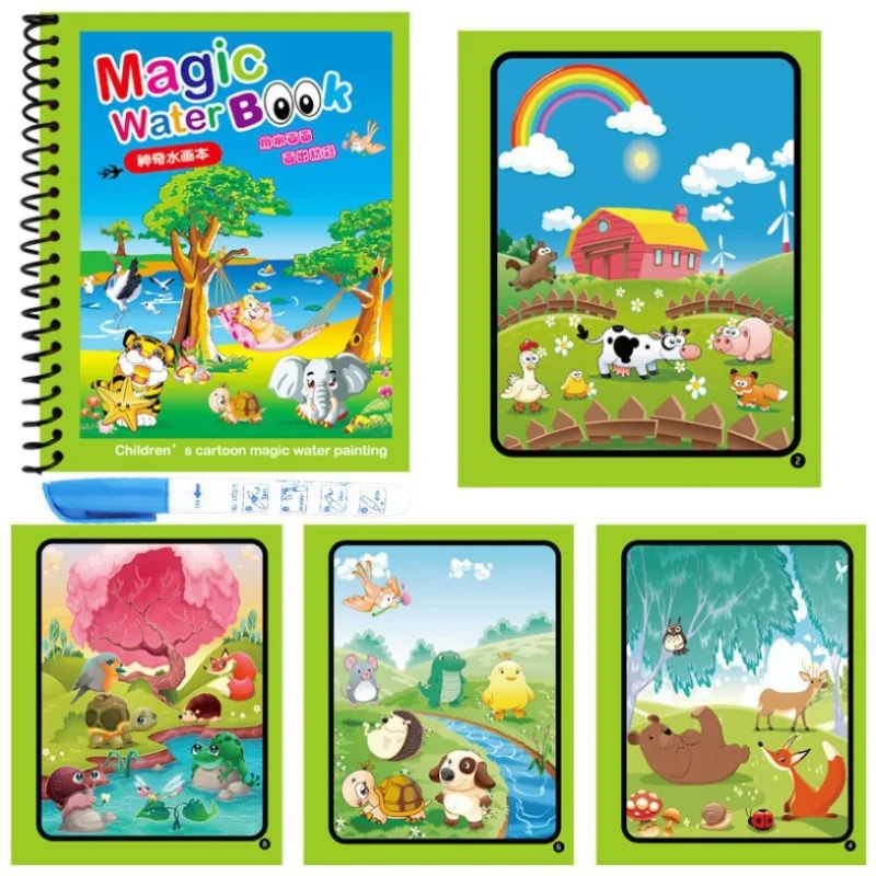 1pc reutilizável livro de água - Reusable Water Magic Coloring Book avaliação e preço