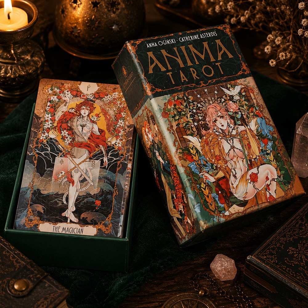 Cartas de Tarô Art Nouveau com - Tarot Deck With Guidebook avaliação e preço